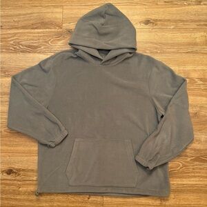 Gap Gray Fleece Cabincore Hoodie